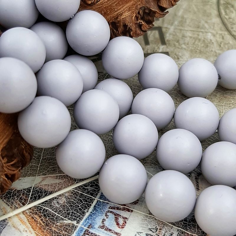 Жемчуг майорка матовый 10 мм серый (2924-10) купить в Воронеже | Заказать в интернет-магазине Viva Beads
