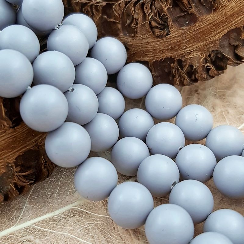 Жемчуг майорка матовый бусины 8 мм серый (2924-8) купить в Воронеже | Заказать в интернет-магазине Viva Beads
