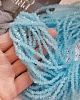 Нить 34 см Бусина стеклянная крошка ок. 4.1x3x2.6 мм голубой (7338-4-ГОЛУБ) купить в Воронеже  | Заказать в интернет-магазине Viva Beads
