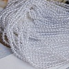 Нить 36-37 см Хрустальные бусины граненый шар 3 мм прозрачный (8466-3-ПРОЗ) купить в Воронеже | Заказать в интернет-магазине Viva Beads
