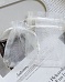 Мешочек из органзы ок. 9.5х10.5 см цвет белый (8262) купить в Воронеже | Заказать в интернет-магазине Viva Beads
