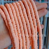 Нить Каучук (пластик) 6 мм цвет персиковый (5308-ПЕРС) купить в Воронеже | Заказать в интернет-магазине Viva Beads
