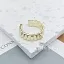 Основа для кольца с петелькой свободный размер позолота (7224-З) купить в Воронеже | Заказать в интернет-магазине Viva Beads
