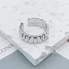 Основа для кольца с петелькой свободный размер родиевое покр. (7224-Р) купить в Воронеже| Заказать в интернет-магазине Viva Beads
