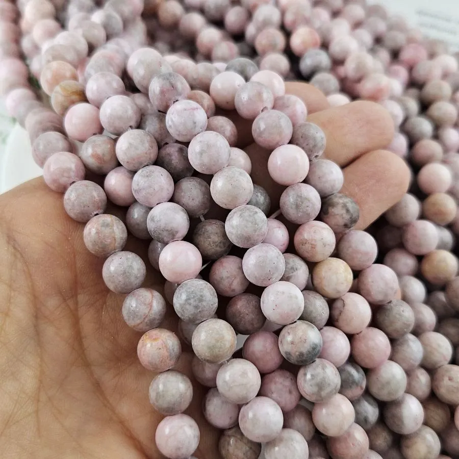 Нить 37-38 см Яшма розовая бусины ок. 8.5 мм тонированная, бусины гладкий шар (10051-8.5) для бижутерии купить с доставкой по России | Интернет‑магазин Viva Beads
