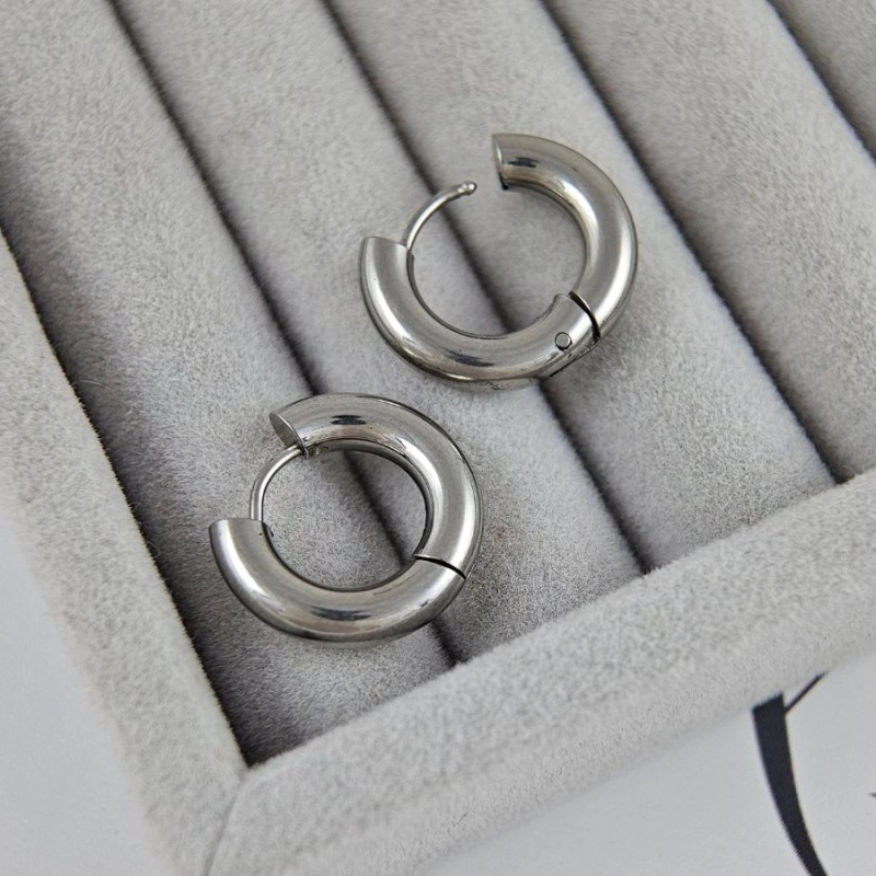 Серьги кольца, бублики, конго 20х4 мм нержавеющая сталь (8889-20) купить с доставкой по России | Интернет-магазин Viva Beads