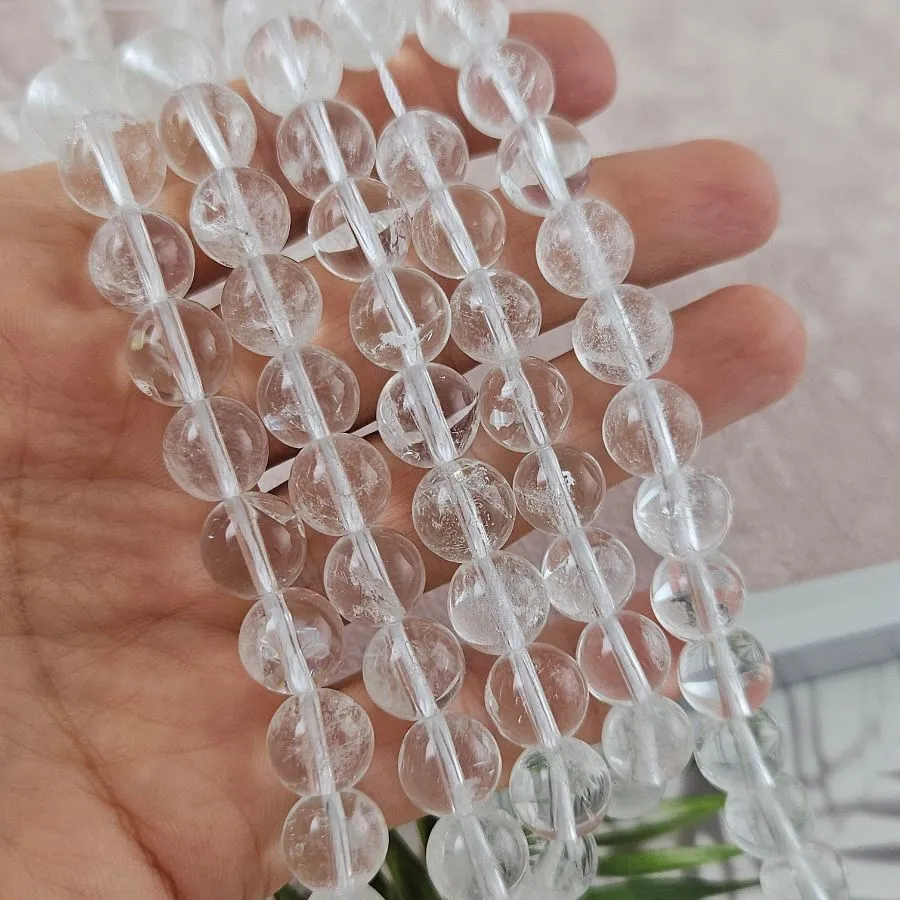 10 шт. Горный хрусталь натуральный ок. 9-9.5 мм бусина гладкий шар (7602-9) купить в Воронеже | Заказать в интернет-магазине Viva Beads
 10 шт. Горный хрусталь натуральный ок. 9-9.5 мм бусина гладкий шар (7602-9) купить в Воронеже | Заказать в интернет-магазине Viva Beads