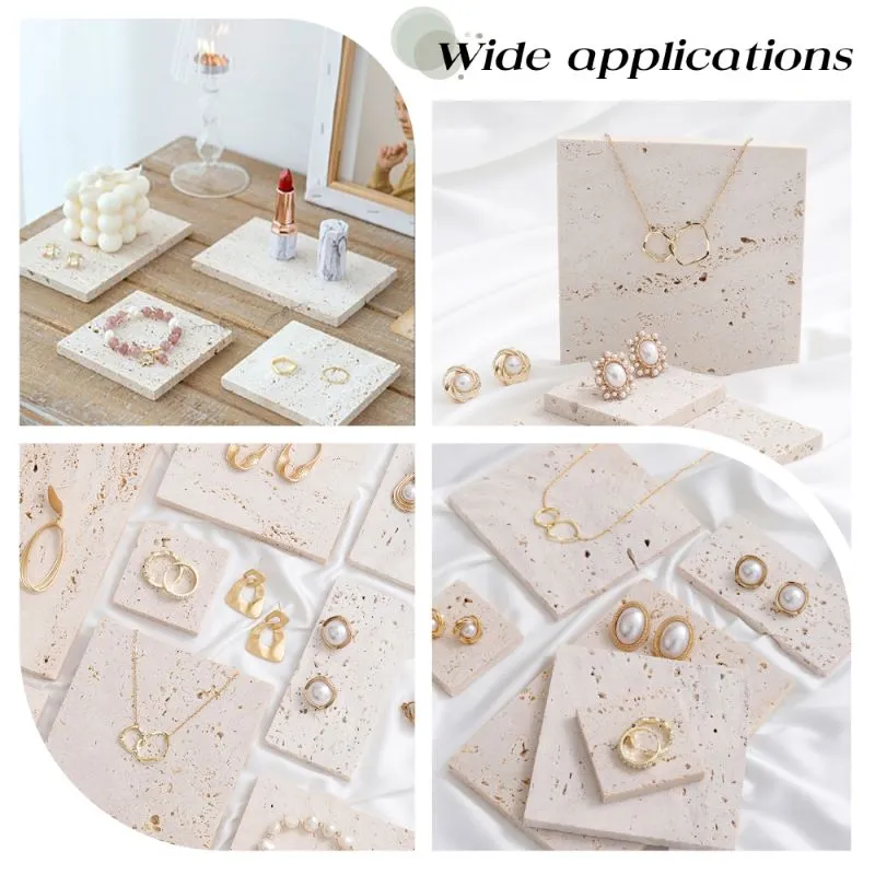 Подставка -дисплей из пористого камня 10х10 см, цвет бежевый (7756) купить с доставкой по России | Раздел Home & Beauty Viva Beads