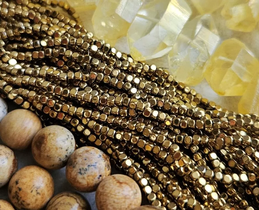 Мастер-класс - создаем колье из песочной яшмы Мастер-класс - создаем колье из песочной яшмы