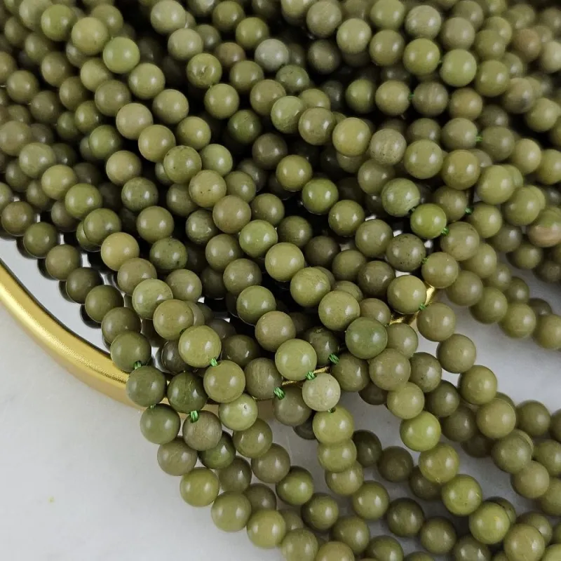 Нить 37 см Агат Авокадо ок. 6.2 мм бусины гладкий шар (10267-6) для бижутерии купить с доставкой по России | Интернет‑магазин Viva Beads
