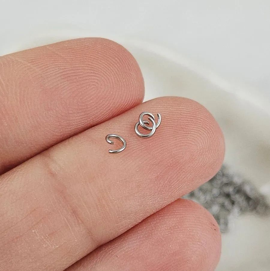 20 шт. Колечки 3x0.5 мм соединительные разъемные, нержавеющая сталь (3623-0.5) соединительные колечки и кольца-коннекторы купить с доставкой по России | Интернет-магазин Viva Beads