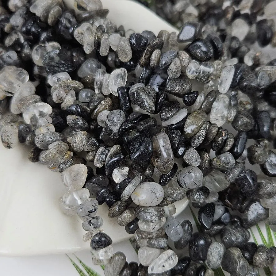 Нить 39 см Кварц рутиловый натуральный 5-8 мм крошка (9361-1) купить в Воронеже | Заказать в интернет-магазине Viva Beads
