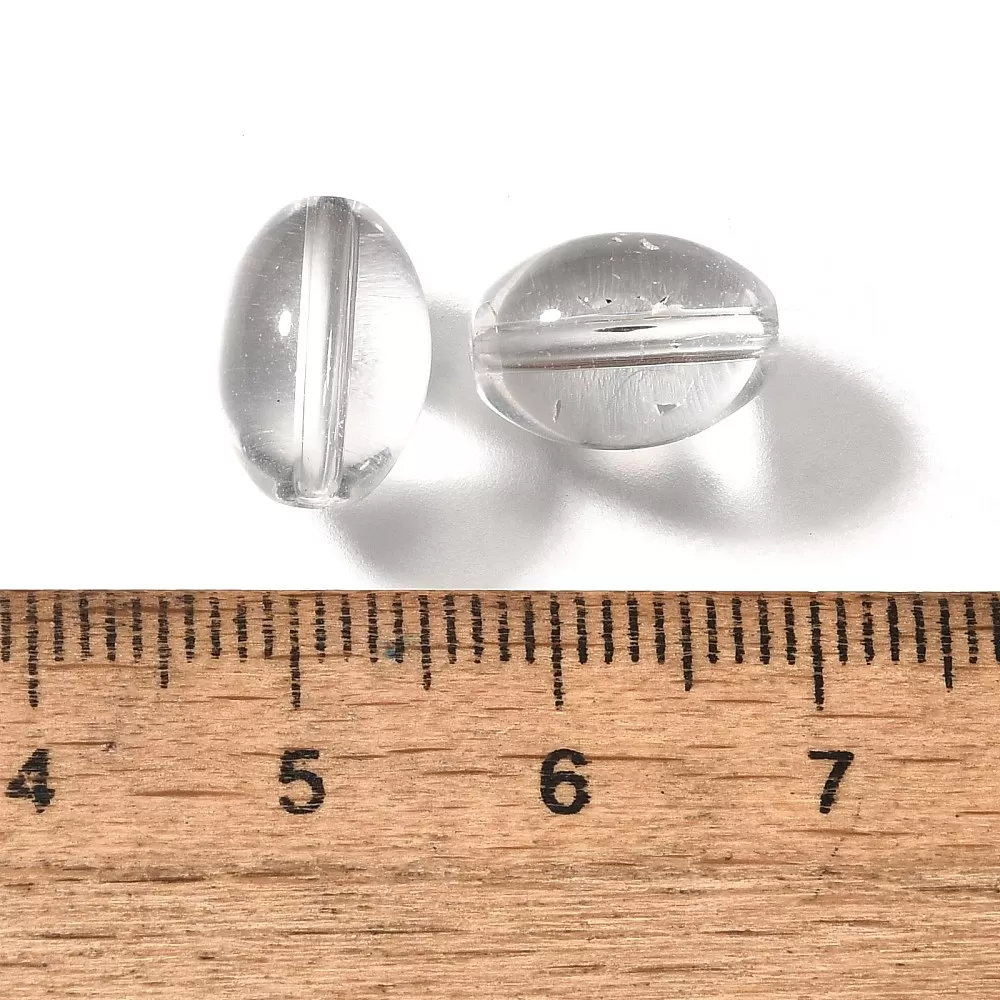 10 шт. Бусина овальная ок. 8х11 мм Crystal, хрустальное стекло (9466-ПРОЗ) купить с доставкой по России | Интернет-магазин Viva Beads