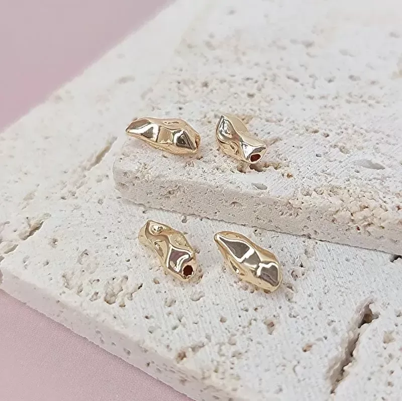 1 шт. Бусина разделитель фри форм 9.2х4 мм позолота (7882-З) купить с доставкой по России | Интернет-магазин Viva Beads