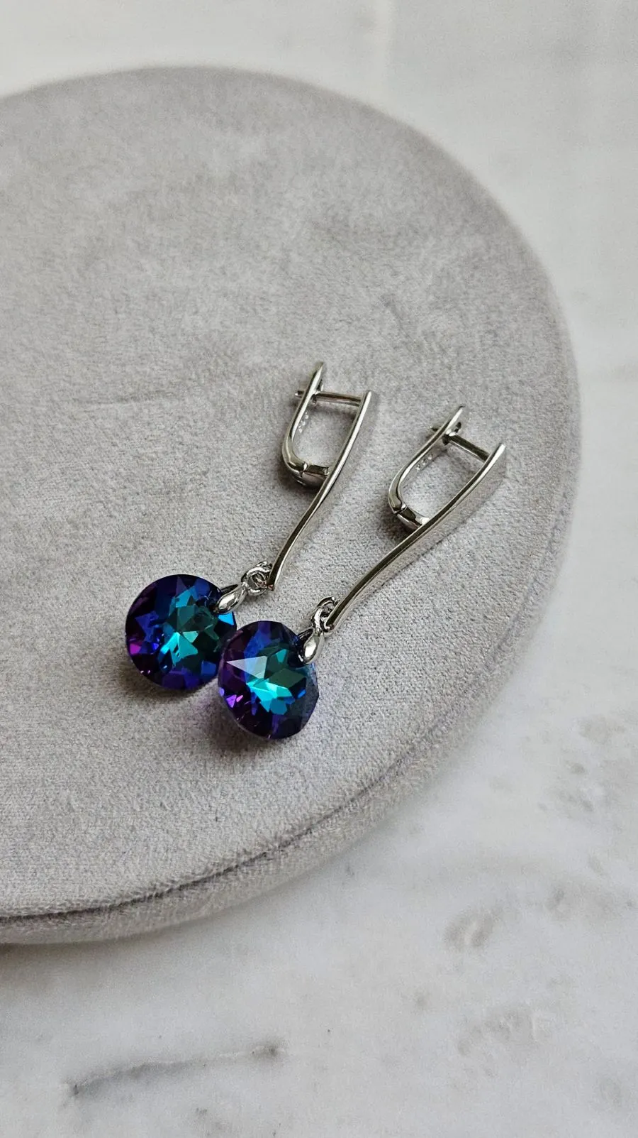 Mystic Drop — набор материалов для создания серёжек с хрустальными подвесками (НАБОР-67)