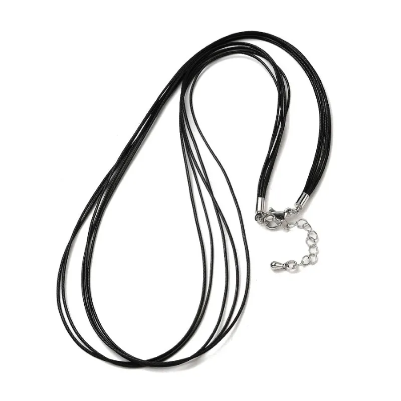 Шнур основа для колье 47 см, черный (10164-Ч) купить с доставкой по России | Интернет-магазин Viva Beads
