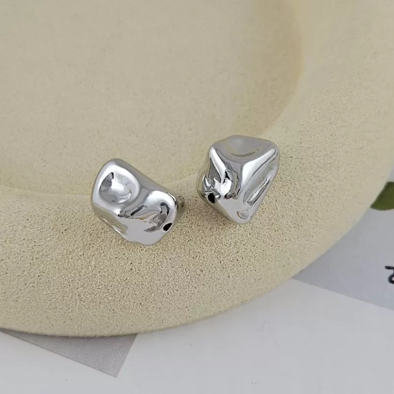 УЦЕНКА Бусина - разделитель 14х10.7х8.6 мм фри форм, родиевое покрытие (9854-Р-УЦ) купить в Воронеже | Заказать в интернет-магазине Viva Beads
