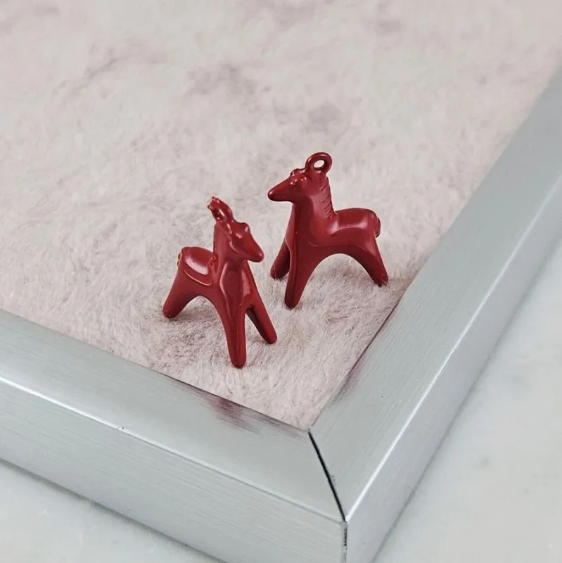 Подвеска Лошадь 18.4x12х6.2 мм красный (10177-КРАС) купить с доставкой по России | Интернет-магазин Viva Beads