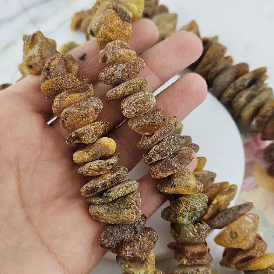 1 шт Янтарь натуральный кусочки 14-18х4-9 мм (10153-14/18) для бижутерии купить с доставкой по России | Интернет‑магазин Viva Beads
