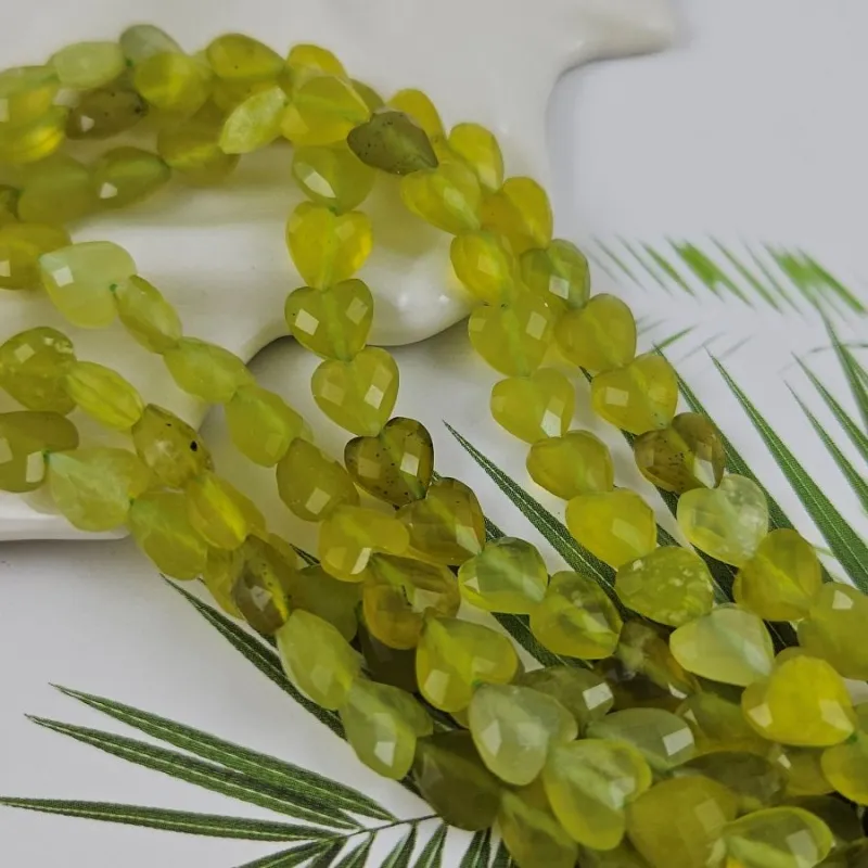 1 шт. Перидот, оливин, хризолит 8 мм бусина граненое Сердце (9993-8) купить в Воронеже | Заказать в интернет-магазине Viva Beads
