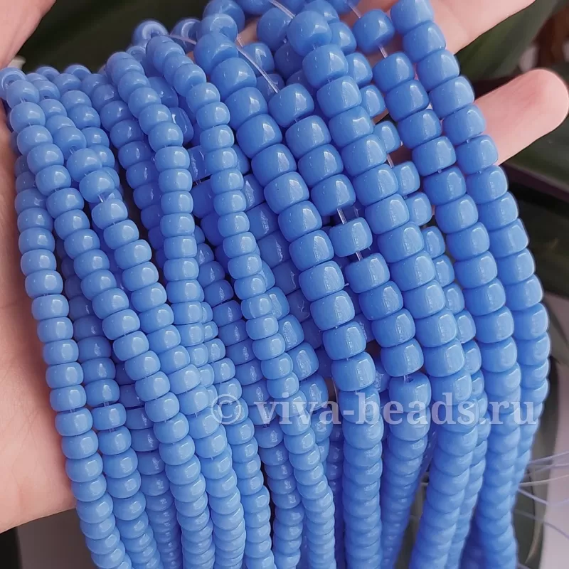 10 шт. Рондель 8х6 мм синий стекло (6491-СИН) купить в Воронеже | Заказать в интернет-магазине Viva Beads
 10 шт. Рондель 8х6 мм синий стекло (6491-СИН) купить в Воронеже | Заказать в интернет-магазине Viva Beads