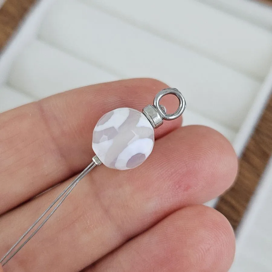 1 шт. Концевик кольцо 5.3 мм, нержавеющая сталь (1052) купить с доставкой по России | Заказать в интернет-магазине Viva Beads
