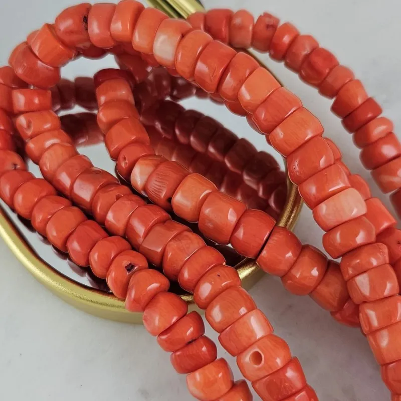 1 шт. Коралл натуральный ок. 12х5-7 мм, бусины крупные чипсы, оранжевый (10273) для бижутерии купить с доставкой по России | Интернет‑магазин Viva Beads

