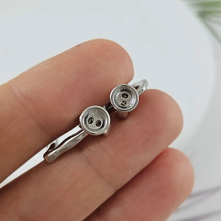 Замок с карабинами 53 мм с фианитами, родиевое покрытие (9966-Р) купить в Воронеже | Заказать в интернет-магазине Viva Beads
