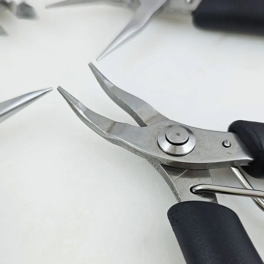 4 шт. Набор инструментов: кусачки, круглогубцы, тонкогубцы, утконосы GT (НАБОР-GT) инструмент для сборки украшений купить с доставкой по России | Интернет-магазин Viva Beads