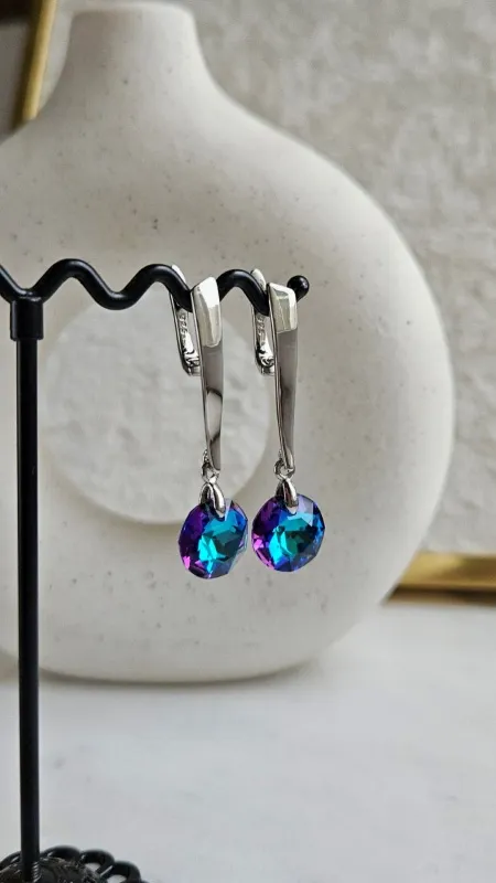 Mystic Drop — набор материалов для создания серёжек с хрустальными подвесками (НАБОР-67)