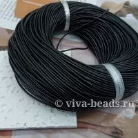 Шнуры кожаные гладкие