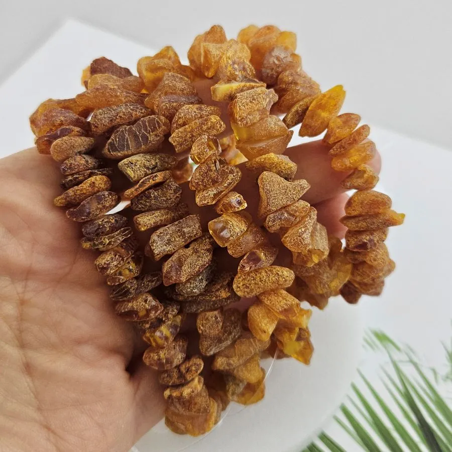 9 см Бусины из натурального нешлифованного янтаря кусочки 10-15х3-6 мм (10013-2/бус) купить в Воронеже | Заказать в интернет-магазине Viva Beads
