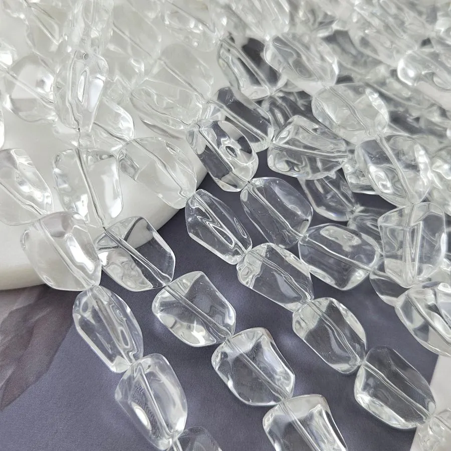 10 шт. Бусина 16x12.4x8.8 мм фри форм, стекло (10052) купить с доставкой по России | Интернет-магазин Viva Beads