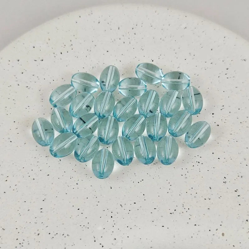 УЦЕНКА 10 шт. Бусина овальная ок. 8х11 мм голубой, хрустальное стекло (9466-ГОЛ-УЦ) купить в Воронеже | Заказать в интернет-магазине Viva Beads
 УЦЕНКА 10 шт. Бусина овальная ок. 8х11 мм голубой, хрустальное стекло (9466-ГОЛ-УЦ) купить в Воронеже | Заказать в интернет-магазине Viva Beads