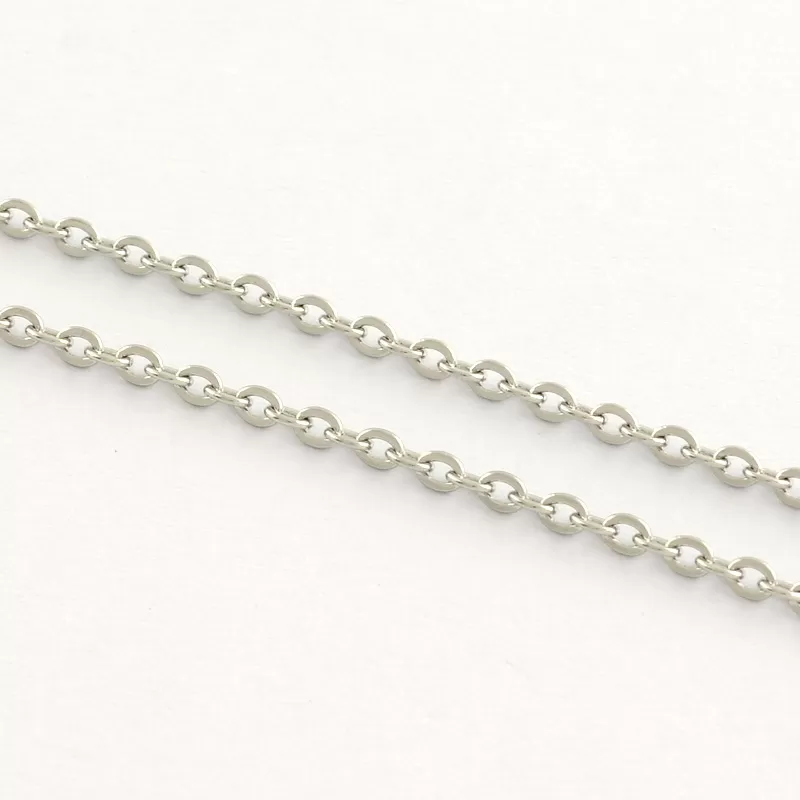 1 м Цепь тонкая якорная толщиной 1 мм, нержавеющая сталь (4671-1) купить с доставкой по России | Интернет-магазин Viva Beads