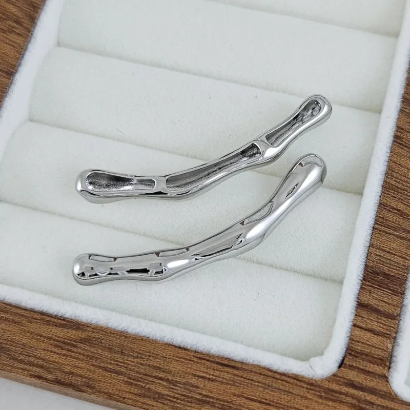 Бусина разделитель трубочка 40х5.1 мм, родиевое покрытие (9580-40-Р) купить с доставкой по России | Интернет-магазин Viva Beads