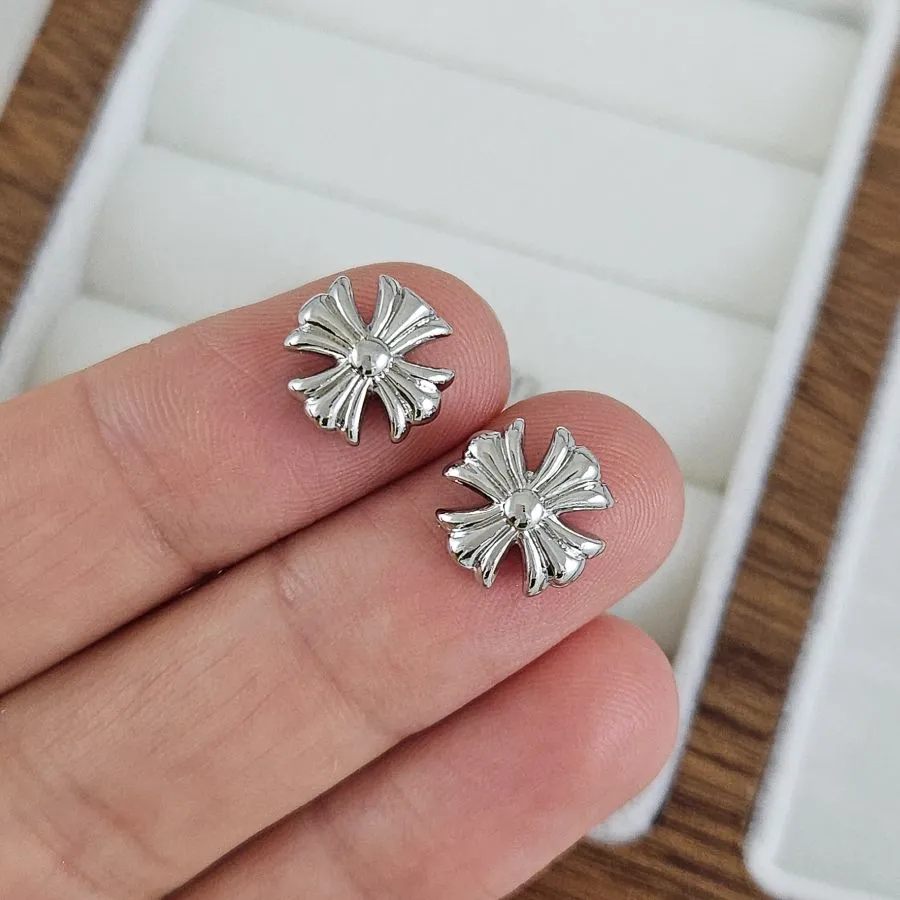 Бусина разделитель Крест 10х10х5.3 мм, родиевое покрытие (10265-Р) купить с доставкой по России | Интернет-магазин Viva Beads