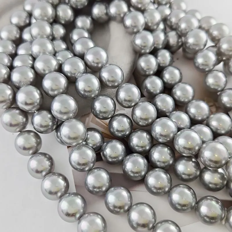 УЦЕНКА 5 шт. Жемчуг Майорка 13.7-14 мм серый (6330-14-УЦ)