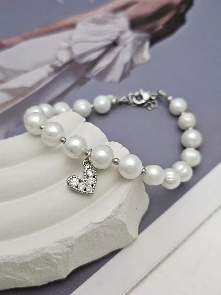 Браслет из жемчуга своими руками