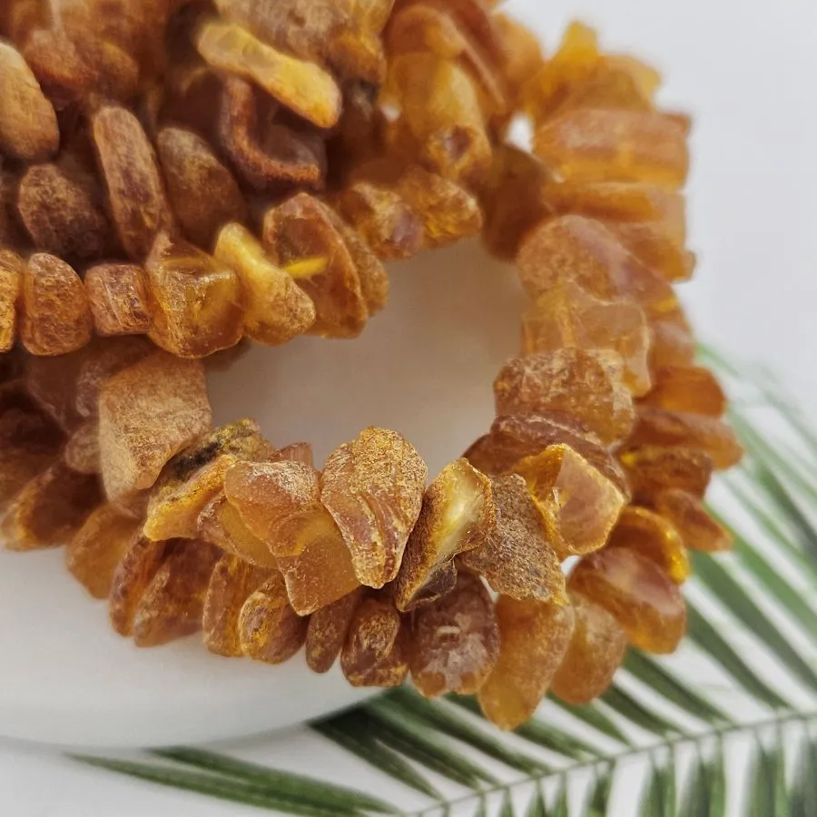 9 см Бусины из натурального нешлифованного янтаря кусочки 10-15х3-6 мм (10013-2/бус) купить в Воронеже | Заказать в интернет-магазине Viva Beads
