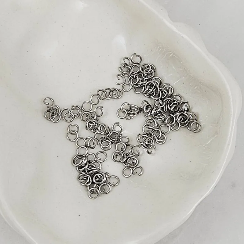 20 шт. Колечки 3x0.5 мм соединительные разъемные, нержавеющая сталь (3623-0.5) соединительные колечки и кольца-коннекторы купить с доставкой по России | Интернет-магазин Viva Beads