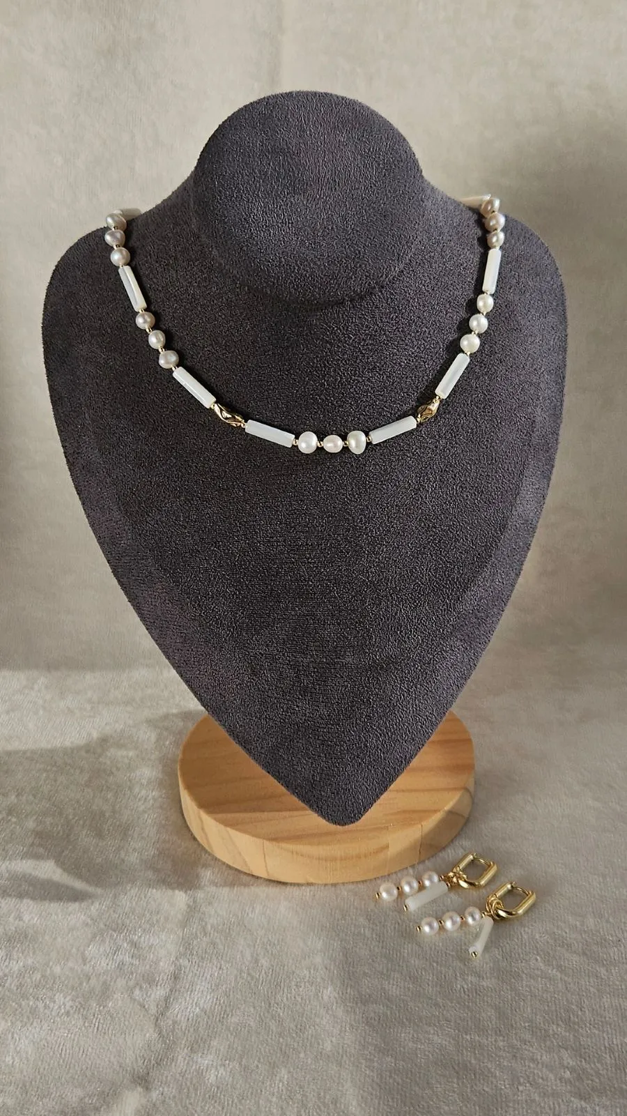 Белый шелк — набор для создания украшений из натурального жемчуга и перламутра (НАБОР-74) купить с доставкой по России | Интернет-магазин Viva Beads