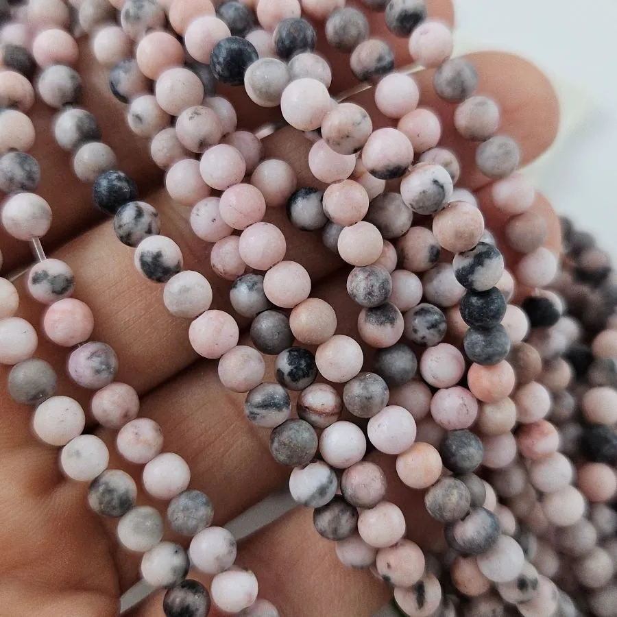 Нить 37 см Яшма розовая матовая бусины 4 мм гладкий шар (9075-4) купить в Воронеже | Заказать в интернет-магазине Viva Beads
