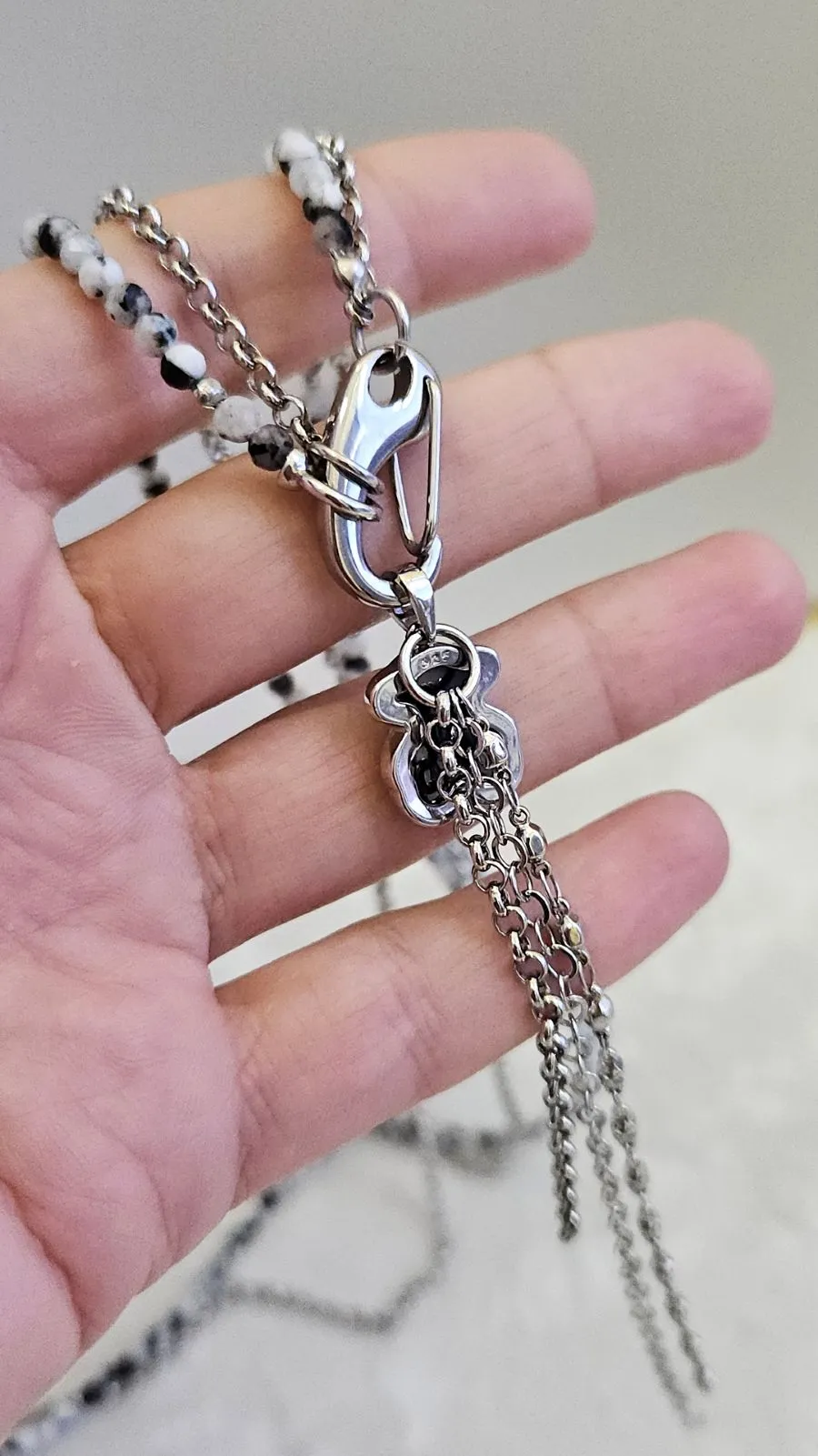 Лунный свет: набор материалов для создания длинного колье из лунного камня (НАБОР-72) купить с доставкой по России | Интернет-магазин Viva Beads