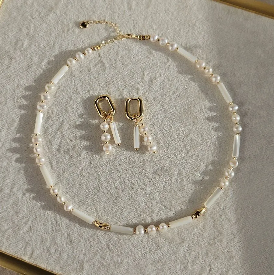 Белый шелк — набор для создания украшений из натурального жемчуга и перламутра (НАБОР-74) купить с доставкой по России | Интернет-магазин Viva Beads