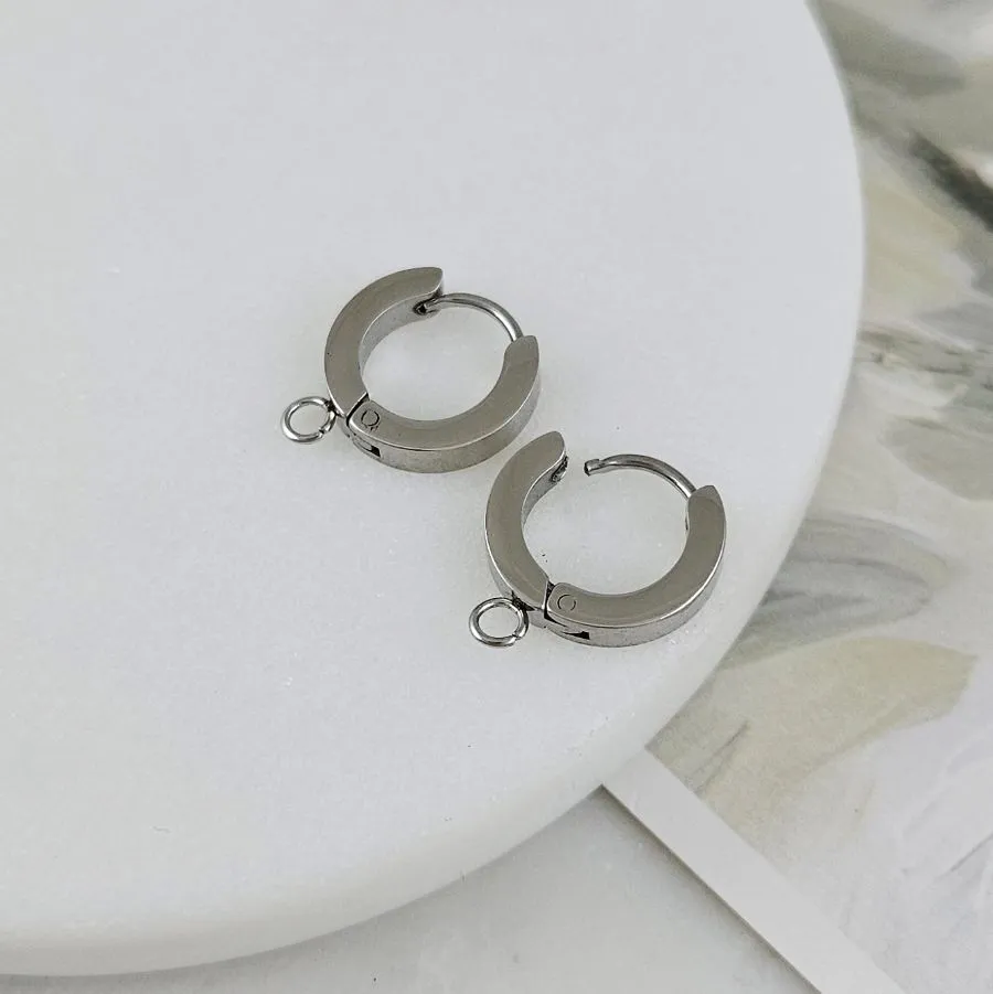 Швензы колечки 13.5x3 мм нержавеющая сталь (10167-3) швензы для серег купить с доставкой по России | Интернет-магазин Viva Beads