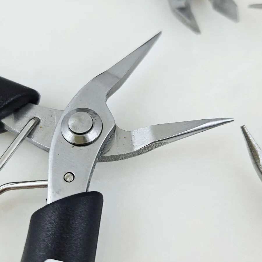 4 шт. Набор инструментов: кусачки, круглогубцы, тонкогубцы, утконосы GT (НАБОР-GT) инструмент для сборки украшений купить с доставкой по России | Интернет-магазин Viva Beads