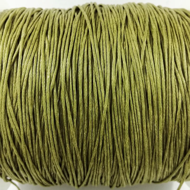 3.70  см Шнур вощеный 0,7 мм хаки (2010-Х) купить с доставкой по России | Интернет-магазин Viva Beads