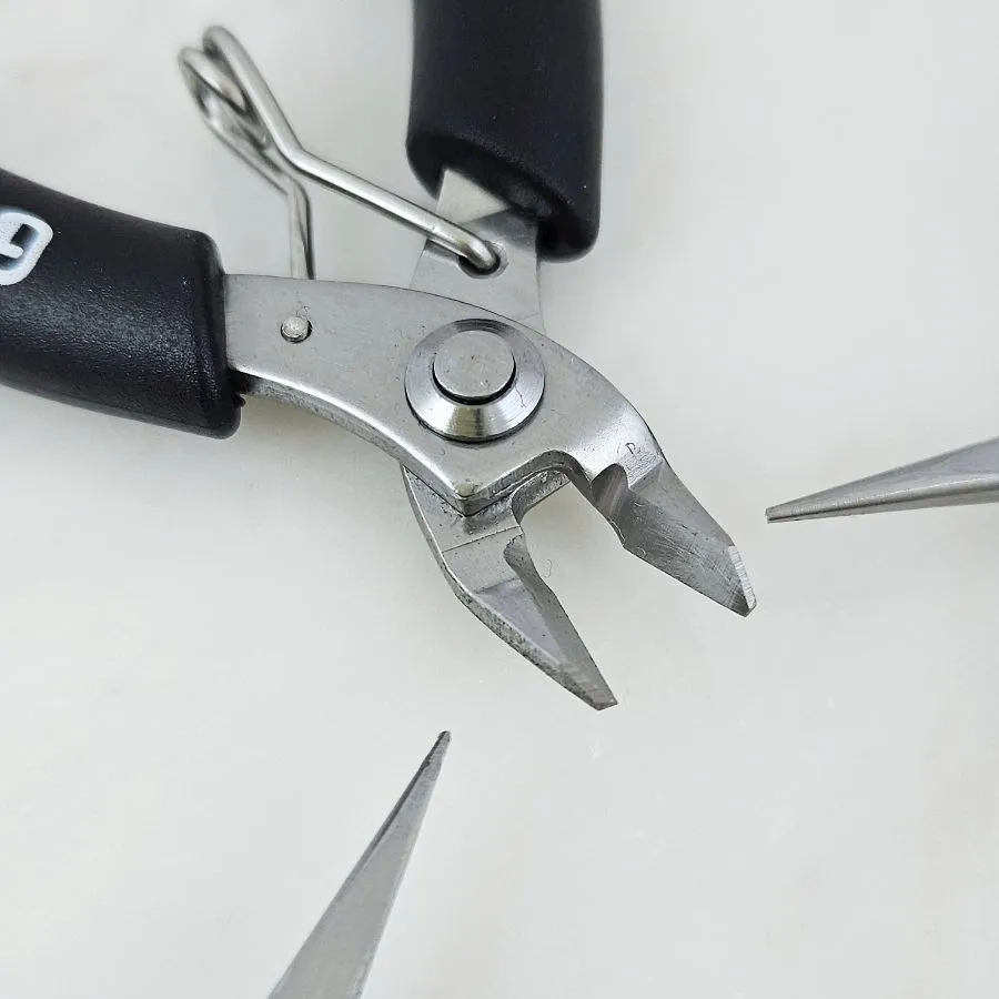 4 шт. Набор инструментов: кусачки, круглогубцы, тонкогубцы, утконосы GT (НАБОР-GT) инструмент для сборки украшений купить с доставкой по России | Интернет-магазин Viva Beads