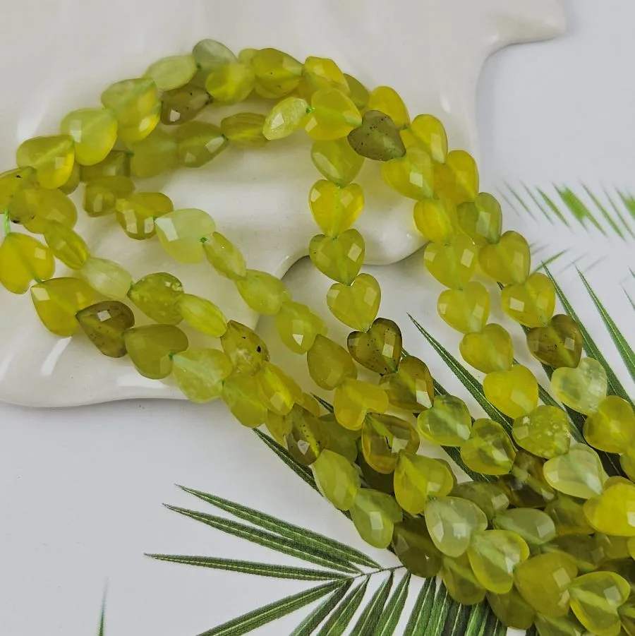 1 шт. Перидот, оливин, хризолит 8 мм бусина граненое Сердце (9993-8) купить в Воронеже | Заказать в интернет-магазине Viva Beads
